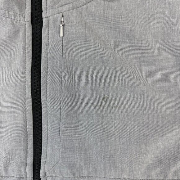 Rip Curl Jacket Mens Small Gray Anti Series Full Zip Hooded Windbreaker Surfing - Picture 3 of 6